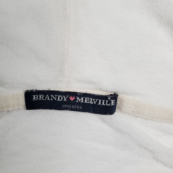Brandy Melville Cotton Hoodie- One Size - Picture 5 of 7